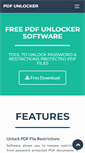 Mobile Screenshot of pdfunlockers.net